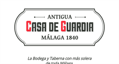 Desktop Screenshot of casadeguardia.com