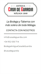 Mobile Screenshot of casadeguardia.com